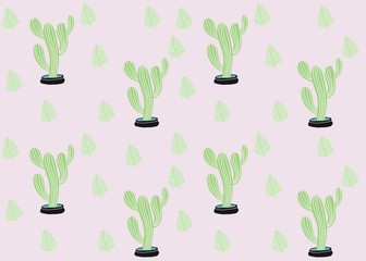 Seamless Pattern Floral Illustration