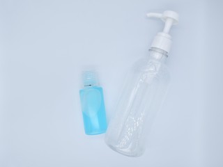 Alcohol gel for protection against viruses Covid-19