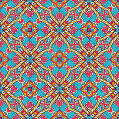 Seamless pattern. Vintage decorative elements