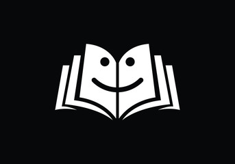 Creative Book Concept Logo Design Template, Education Logo