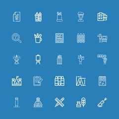Editable 25 pen icons for web and mobile