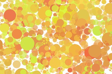 Colorful bubbles background. Perfect elements for artwork wallpaper