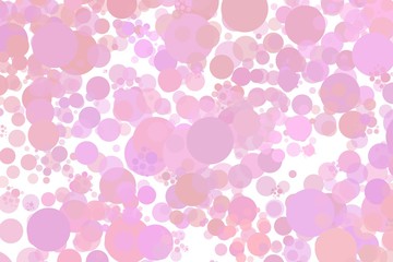 Colorful bubbles background. Perfect elements for artwork wallpaper