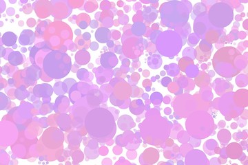 Colorful bubbles background. Perfect elements for artwork wallpaper