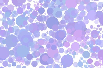Colorful bubbles background. Perfect elements for artwork wallpaper