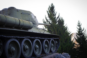 Tank T34 May 9 Victory Day