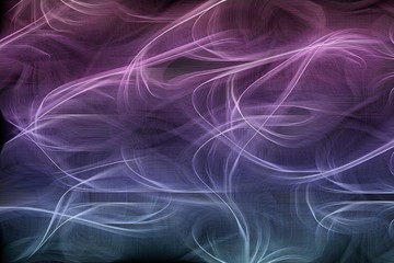 Energetic Abstract Split Flowing Purple & Blue Lines Background