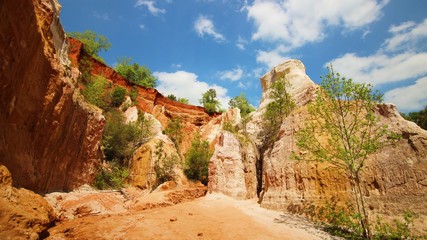 Fototapeta na wymiar Providence Canyon State Park, Georgia, USA