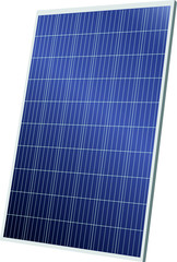 solar panel realistic vector illustration isolated