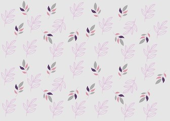 Seamless Pattern Floral Illustration
