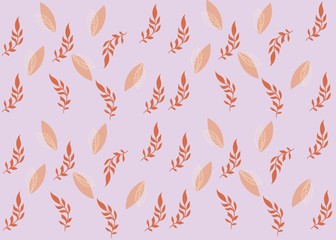 Seamless Pattern Floral Illustration