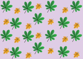 Seamless Pattern Floral Illustration