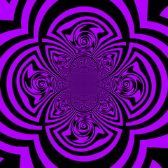 Abstrakte Mandala Art