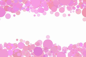 Colorful dot background frame illustration for card design