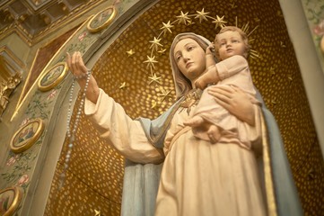 Religious Madonna Statue