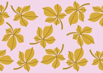 Seamless Pattern Floral Illustration