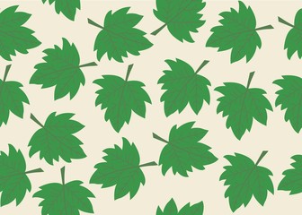 Seamless Pattern Floral Illustration