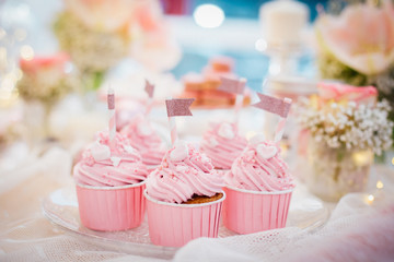 Rosa Cupcakes