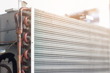 The air conditioner coil is a part of the system where the refrigerant absorbs heat.