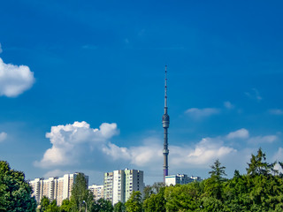 The Ostankino Tower is a television and radio transmitter in Moscow, Russia