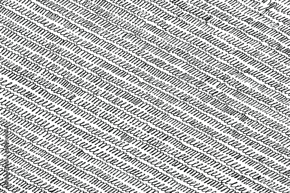 Aufkleber grunge texture lines on the diagonal. monochrome background of unreadable doodles. vector illustrati