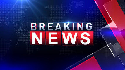 Breaking news background is perfect for any type of news or information presentation. The background features a stylish and clean layout 
