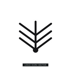 arrow Icon, Simple arrow icon isolated on white background EPS Vector, Arrows vector collection with elegant style and black color.