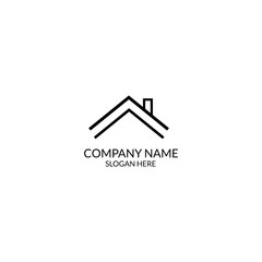 Home brand. Real estate logo template. Vector illustration eps.10.Abstract home for logo design concepts