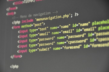 programmation background website