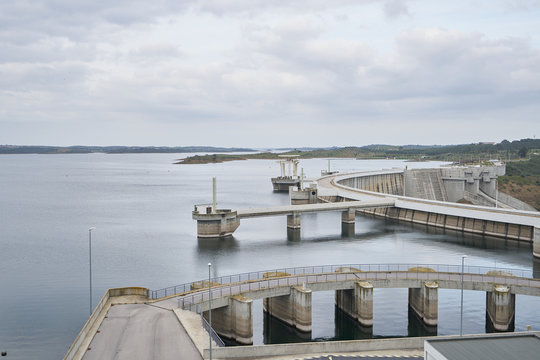 Barragem do Alqueva Dam in Alentejo, Portugal