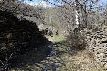 Path of Novalesa in the nature