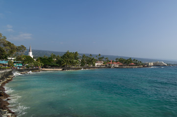 Fototapeta premium エメラルドグリーンの海