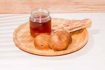 Panela or sugar cane candy - Saccharum officinarum