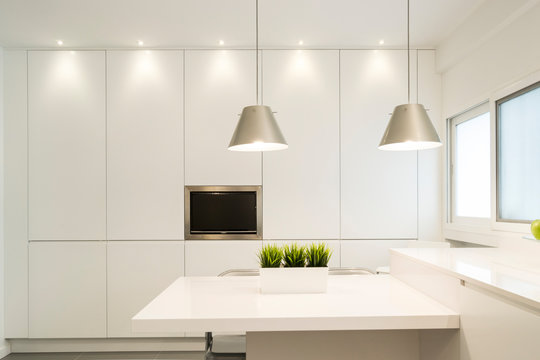 cocina blanca