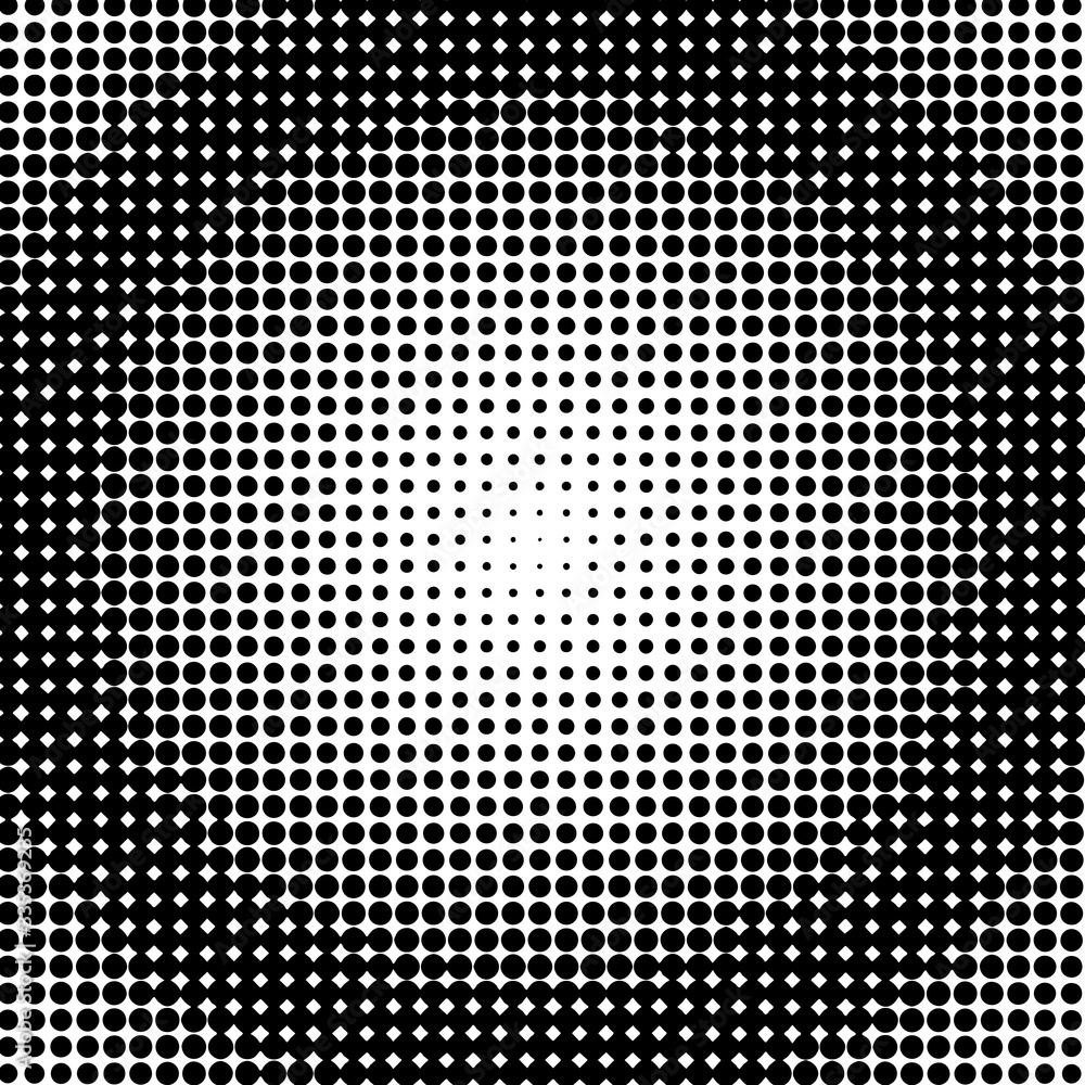 Poster halftone dots background. vector dots background.