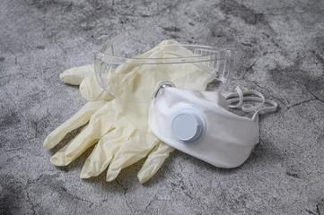 Personal protective equipment against the virus during a pandemic