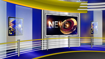  News 3D rendering background is perfect for any type of news or information presentation. The background features a stylish and clean layout 