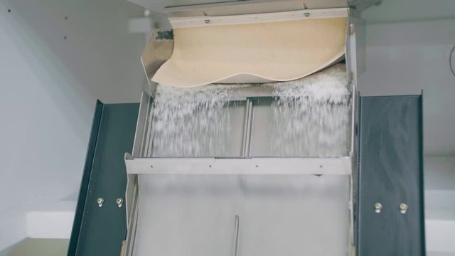 Optical sorters allow you to get high-quality coconut flakes in a candy factory. Sorting by a photo separator enables manufacturers to obtain products with the highest quality indicators.