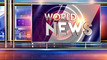  News 3D rendering background is perfect for any type of news or information presentation. The...