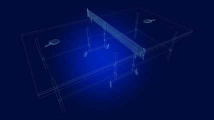 Sports 3D rendering background is perfect for any type of news or information presentation. The background features a stylish and clean layout 