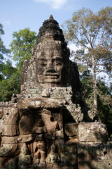 Angkor Wat Face