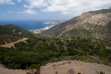 Falasarna beach, Crete island, Greece