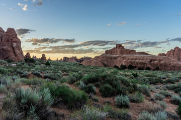 Devil's Garden Trailhead in Arches National Park, Utah
