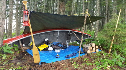 Voyageur style Camping