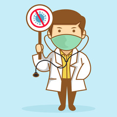 Doctor Say No To Corona Virus