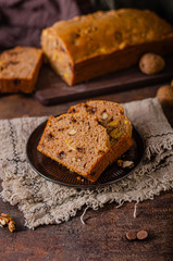 Sweet and heathy banana bread