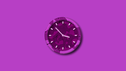 Amazing 3d counting down clock icon,wall clock icon,clock animation