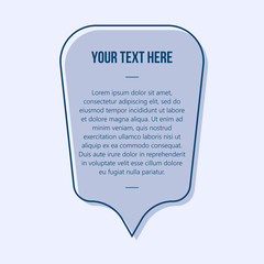 Quote box frame. Quote box icon. Texting quote boxes. Creative vector banner illustration.