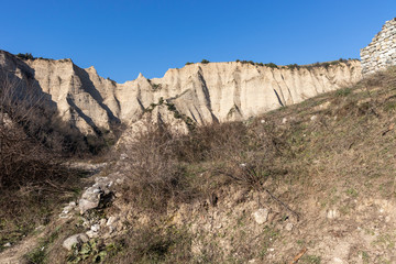 Sand Pyramid near town of Melnik, Bulgaria