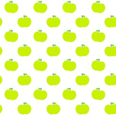 Green Apple Seamless Pattern
